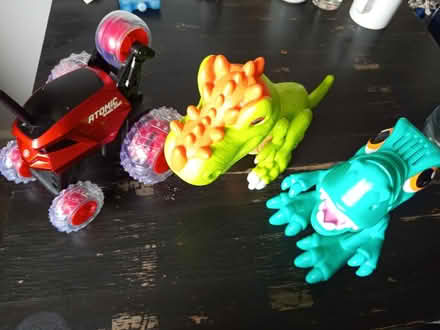 Photo of free Toys, 2 dinosaurs and 1 car (Kenton HA3) #2