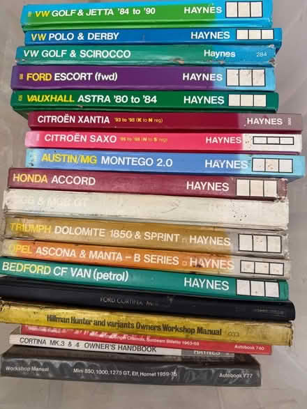 Photo of free Workshop manuals & handbooks (Highworth SN6) #1