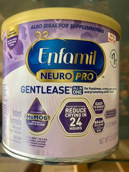 Photo of free Enfamil formula Genlease (Cambrian area, San Jose) #1