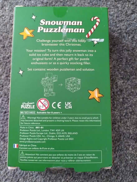 Photo of free Snowman Puzzle (Brecon LD3) #2