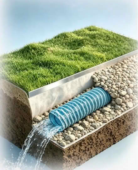 Photo of Small length of land drainage pipe for garden project (Nunnery Wood WR5) #1
