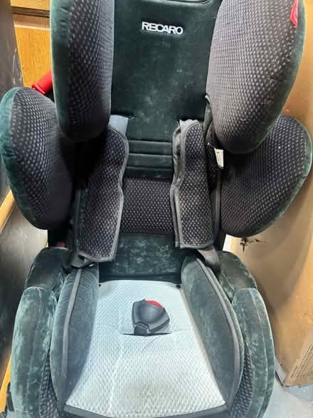 Photo of free Double oak headboard, Recaro Car Seat, Trunk & 2 x Poles (Whirlow S11) #2