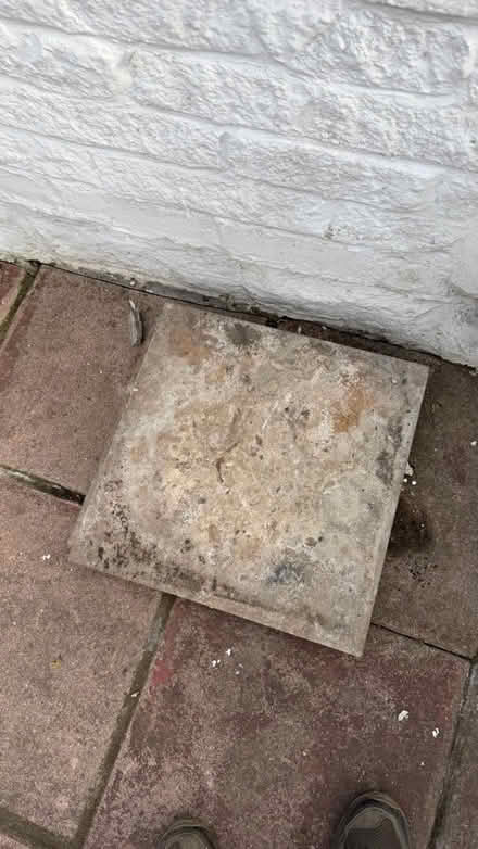Photo of free 4 paving slabs - 45x45cm (S13 Woodthorpe) #1