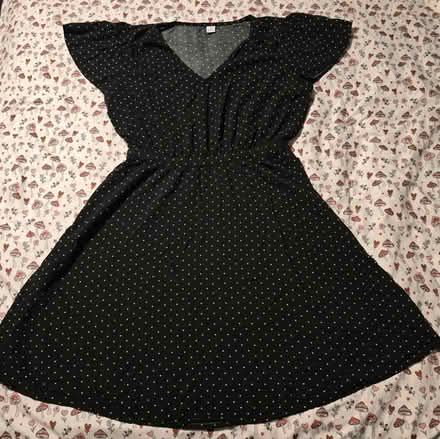 Photo of free Black w/ White Polka Dot Dress - M (West 7th) #2
