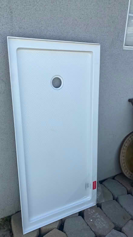 Photo of free New Shower pan right hand drain (off of francisquito / sunset) #1