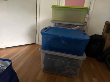 Photo of free Plastic storage boxes #5 (Alexandria, VA) #2