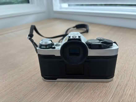 Photo of free Canon AE1 camera, flash & telephoto (Lewis Mountain Road area (UVa)) #2