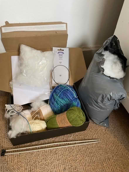 Photo of free Knitted Frog Kit (Walton Manor OX2) #1