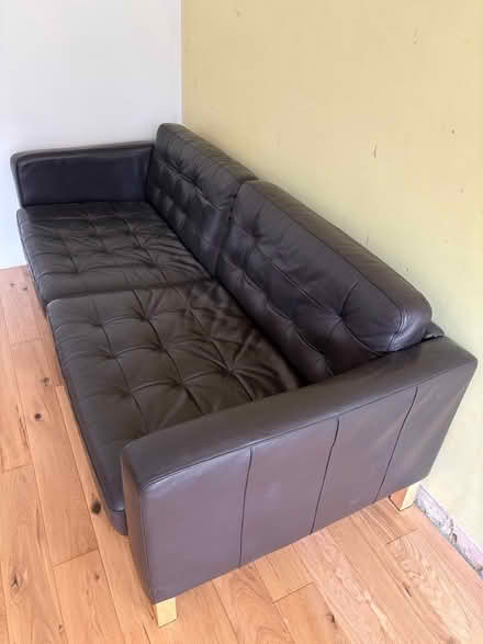 Photo of free Ikea Leather Sofa (RG31 6RL) #2