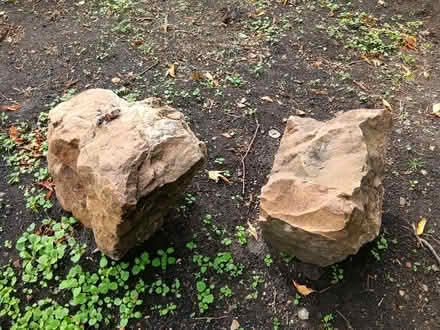 Photo of free 2 x Large Rockery Stone Boulders (Ticknall DE73) #2