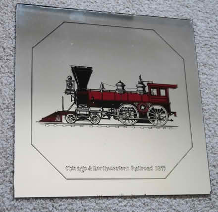 Photo of free Old Train Engines on Mirror Glass (Prospect Hts) #2