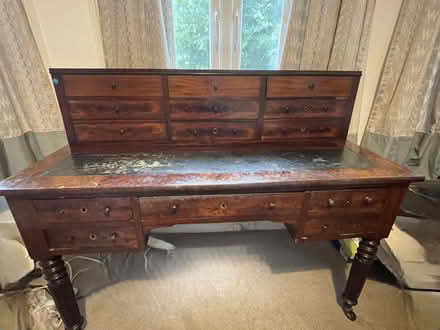 Photo of free Antique 1800s dressing or work table (North Finchley N12) #3