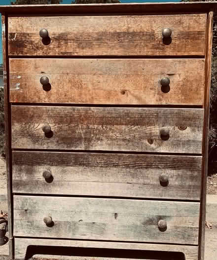 Photo of free Wooden chest of drawers (Goleta Valley) #1