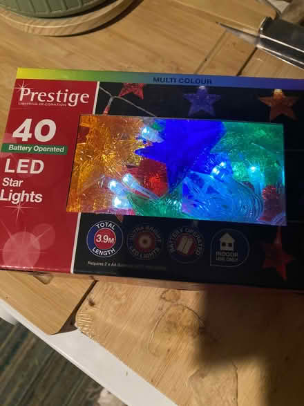 Photo of free Battery operated led star lights (Battersea SW11) #3