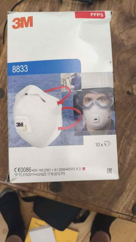 Photo of free 10 x FFP3 masks new in box SE25 (South Norwood SE25) #1