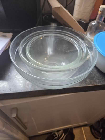 Photo of free 3 glass kitchen bowls (Nottingham NG5) #1
