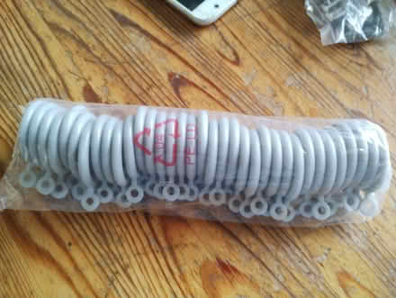 Photo of free Curtain rings and curtain pole brackets (Crosspool S10) #1