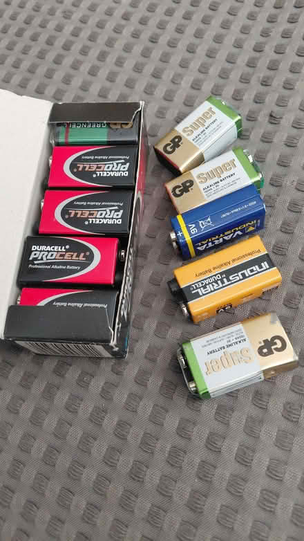 Photo of free 9V batteries NEW up to 15 (Wallands Park BN7) #1