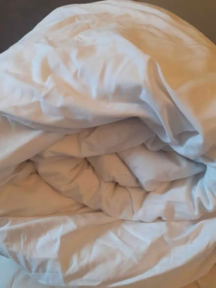 Photo of free Double Duvet & white Duvet Sheet (Birmingham City Centre B1) #1