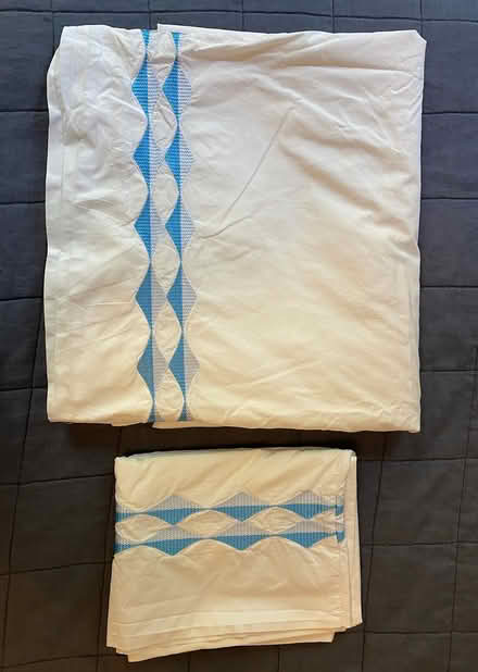 Photo of free Twin flat sheet and pillowcases (West Village, Manhattan) #1