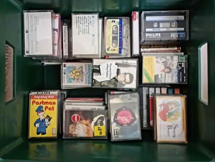 Photo of free Collection of cassette tapes (Prestwood HP16) #1