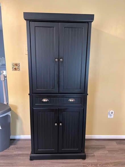 Photo of free Black Pantry Unit (Owings Mills,MD) #1