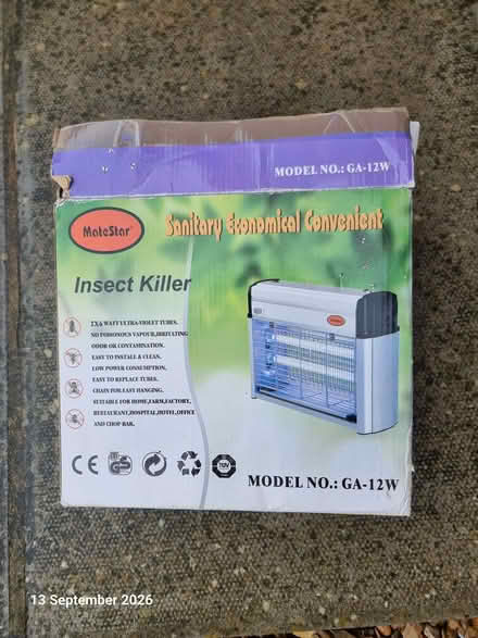 Photo of free Ultra Violet Insect Killer Zapper (Whittlesey PE7) #2