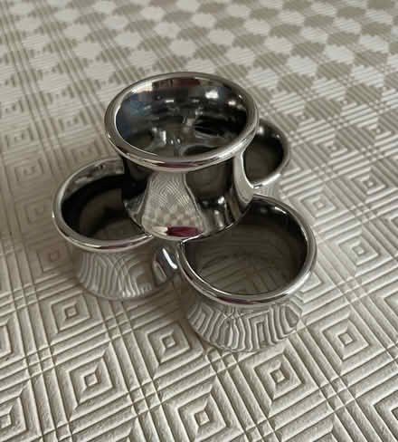 Photo of free Silver Gilded Plastic Napkin Rings (Off Chestnut Drive TA1) #3