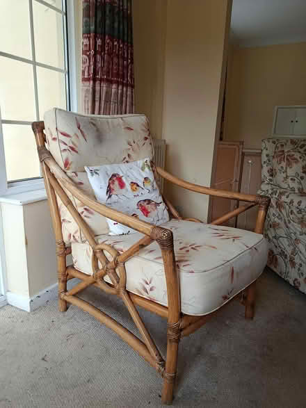 Photo of free Sunroom chair (Burnham) #1