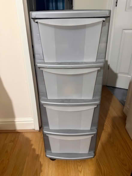 Photo of free Plastic set of drawers (Deptford SE8) #1