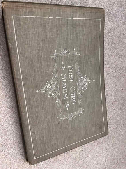 Photo of free Antique postcard album (inscribed 1906) (Chilton OX11) #1