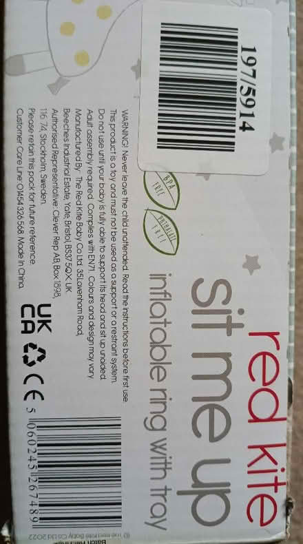 Photo of free Baby 'Sit Me Up' Inflatable Seat (Totteridge HW HP13) #2