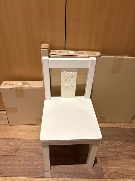Photo of free IKEA Kritter kids table x chairs (Newhaven EH6) #1