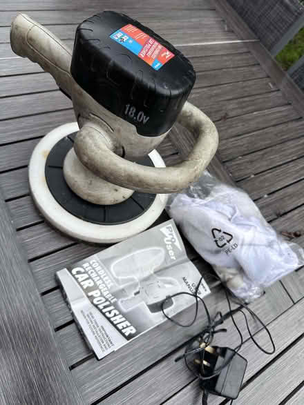 Photo of free Cordless rotary car polisher, 18V (Heaton Moor SK4) #1