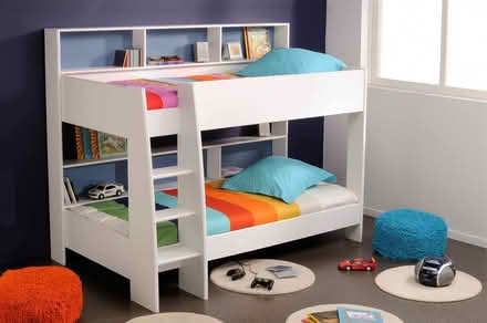 Photo of free Bunkbed with built-in Shelves - NEEDS TAKING APART (The Level BN2) #4