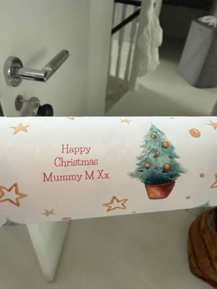Photo of free Christmas roll of wrapping paper (Faygate) #1