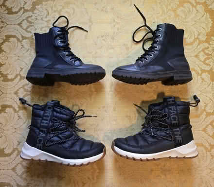 Photo of free 2 Pair Black Boots- W6 (West 7th) #4