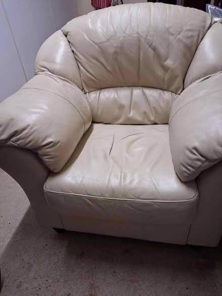 Photo of free Leather armchair (Hunstanton) #1