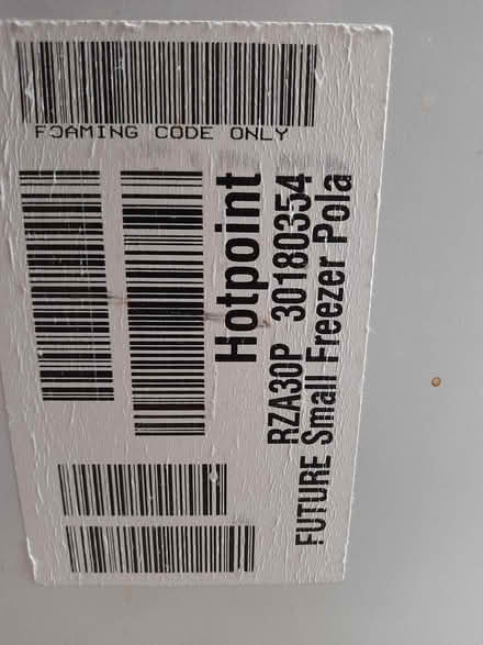 Photo of free Hotpoint freezer (Baldock SG7) #1