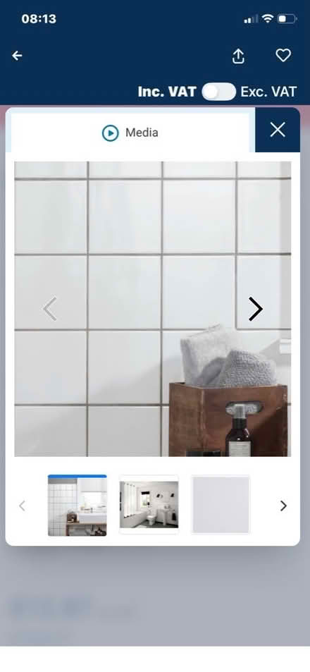 Photo of White 6” Ceramic Kitchen/ Tiles (Top Amersham HP6) #1