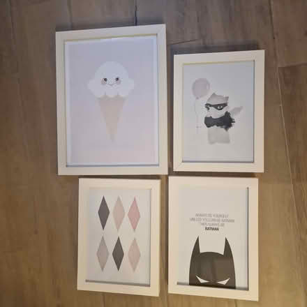 Photo of free Child bedroom cushions & art (Epsom KT17) #1