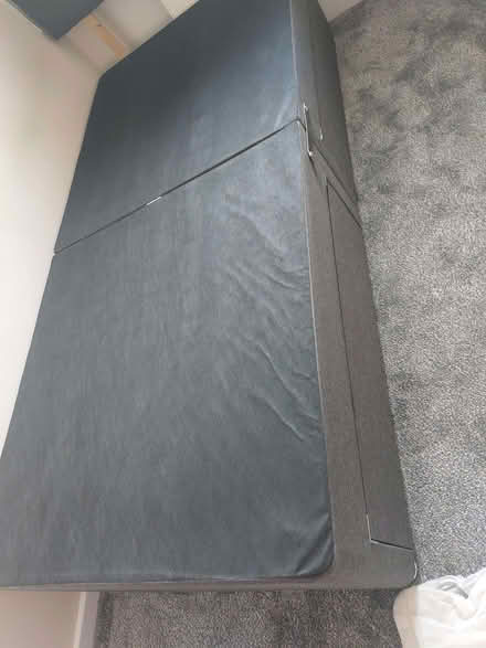 Photo of free Single bed base, 2 pieces with drawers and headboard (Stockport SK3) #1