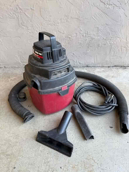 Photo of free shop vac 1 hp 1 gal (Highway 85 & El Camino) #2