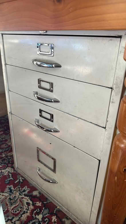 Photo of free Metal filling cabinet 2 and 4 drawer (Millbank SW1P) #2