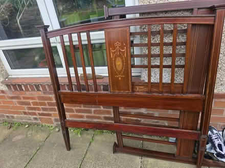 Photo of free Bed head and bottom board (Stannington S6) #1
