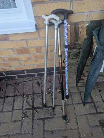 Photo of free 4 X walking sticks (Bingham NG13) #1