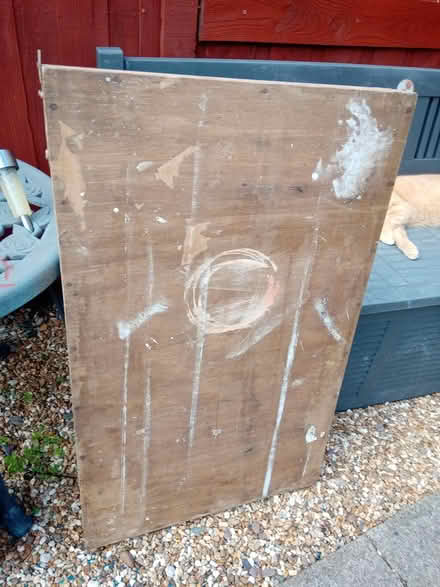Photo of free Folding wooden decorators table (Orton Goldhay PE2) #2