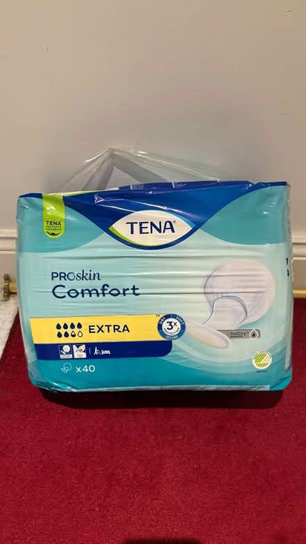 Photo of free TENA Proskin Comfort Extra — 40 p (Nothing Hill W2) #1
