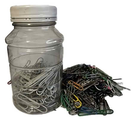 Photo of free paper clips (UWS 97St & West End Ave) #1