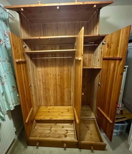 Photo of free Triple Wardrobe (Furzton MK4) #3
